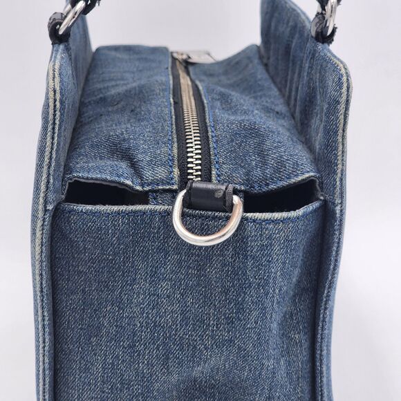 Diesel RARE Y2K Denim Puffy Small Tote Bag - Picture 11 of 15